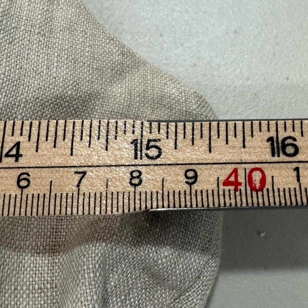 Reformation Natural Linen Button Front Vest - Picture 6 of 6